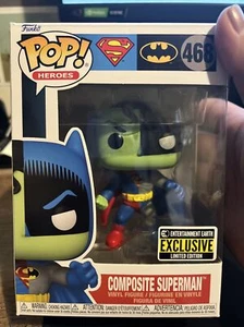 Funko Pop! DC Universe Composite Superman Figure #468 (superman and batman) - Picture 1 of 5