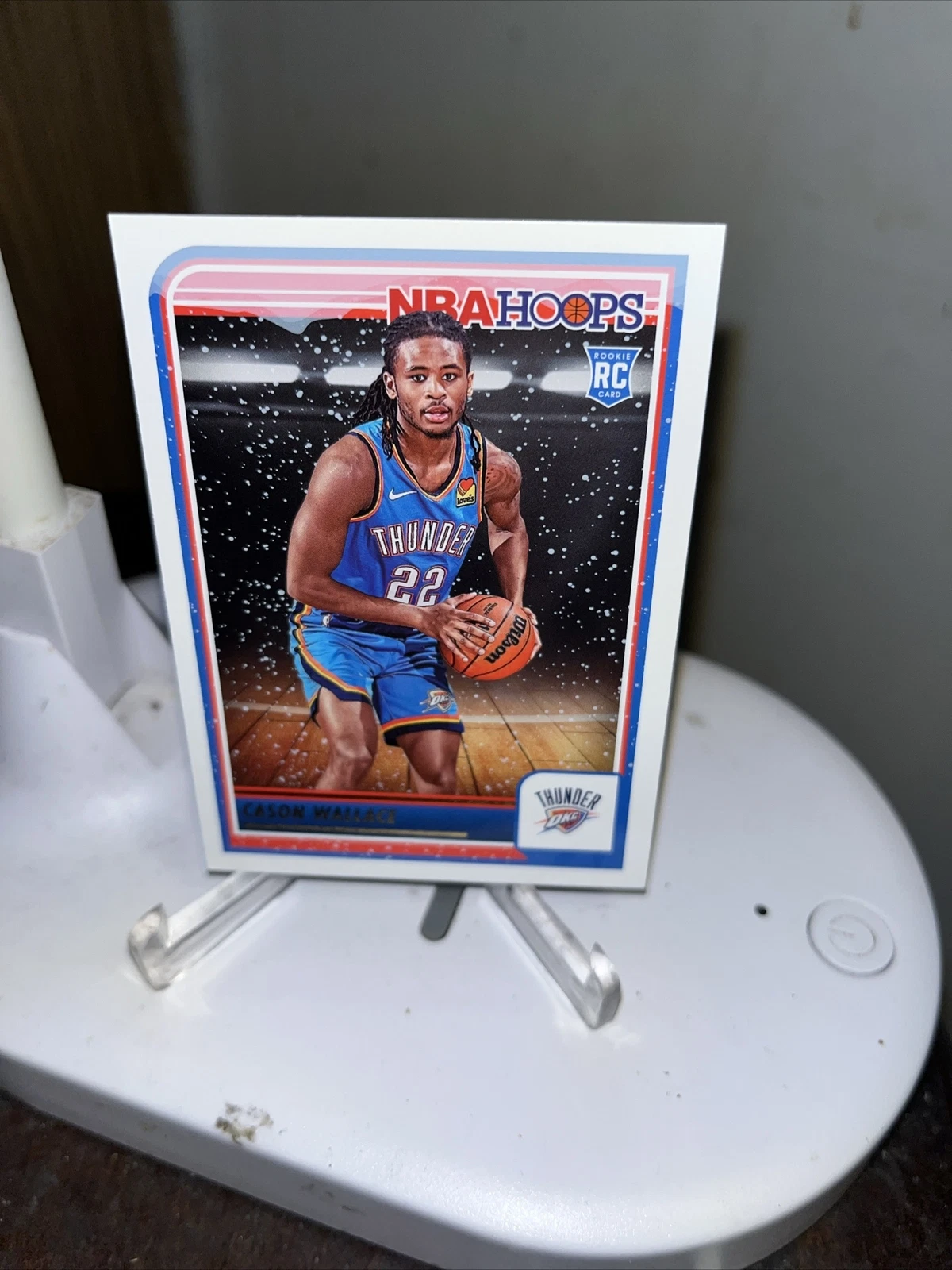 Cason Wallace #252 2023 NBA Hoops Winter Rookie Thunder G0149A