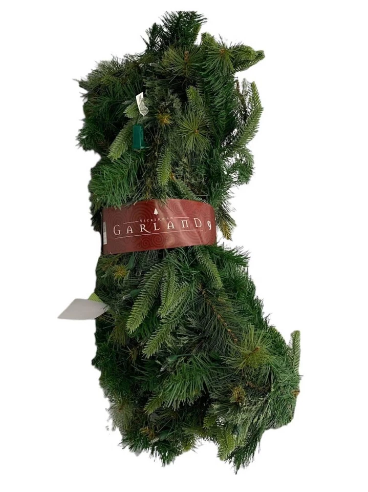 9 x 14 дюймов кашемировая сосновая гирлянда с подсветкой Dura от Vickerman - Изображение 1 из 1