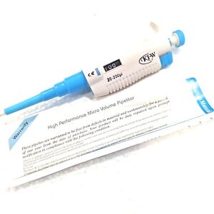 20ul - 200ul Micropipette with Manual Push Button pipettes With Expedited Ship