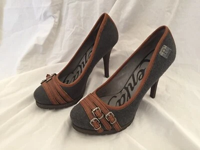 Mujer Replay Azul Jean Gamuza Bomba con Suelas de Goma Talla US 7.5-8 Eur 38 Foto 1 de 4