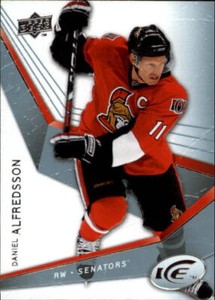2008-09 Upper Deck Ice #19 Daniel Alfredsson - NM-MT