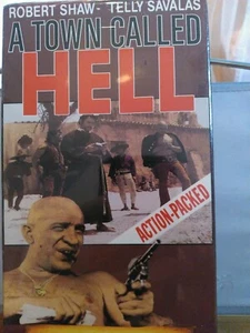 A Town called Hell w Tally A. Old school movie VHS  - Picture 1 of 2