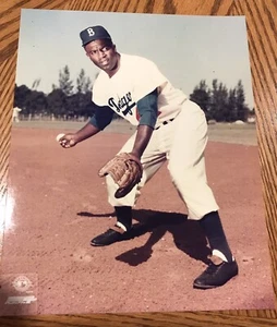 Photofile Jackie Robinson Brooklyn Dodgers Baseball 8x10 Color Photo With Holder - Picture 1 of 1