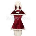 2023 Love Actually Cosplay Costume Retro Christmas Dress for Women C08682