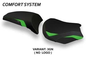 Rivestimento sella Vergato1 Comfort System verde Kawasaki Z650 2017-2023 - Imagen 1 de 5