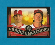 2008 SP Authentic MARQUEE MATCHUPS insert # MM22 Randy Johnson / Chase Utley