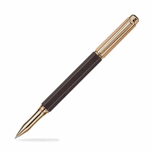 Caran D'ache Varius Ebony Rollerball Pen - Rose Gold Coated - NEW in gift box - Picture 1 of 4