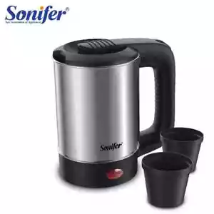 0.5L Mini Electric Kettle Tea Coffee Stainless Steel 600W Portable Travel Water - Picture 1 of 7