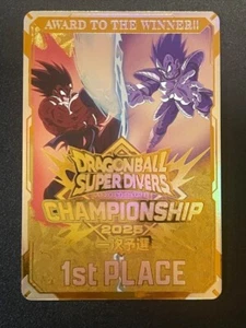 Dragon Ball Super Divers Card Championship Winning Japan Limited - Picture 1 of 10