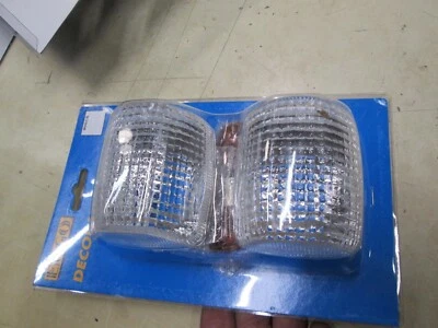 透明信号灯镜片 - 两套 - 本田 VF750C MAGNA + VFR750 拦截器 — 第 1/4 张图片