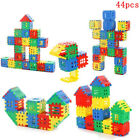 44pcs baby house spelling puzzle block City DIY model figures educational Z1.ZT