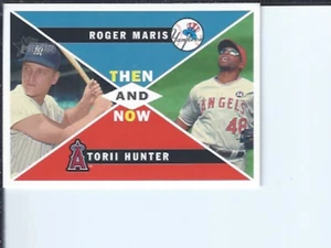 Maris / Hunter 2009 Topps Heritage Hi Numbers Then & Now - Bild 1 von 1