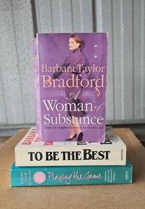 3 libros de bolsillo de Barbara Taylor Bradford - Jugando el juego mujer de sustancia - Imagen 1 de 6