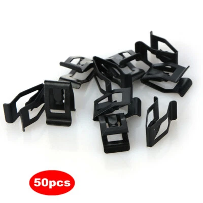  50x Auto Car Front Interior Console Dash Dashboard Trim Metal Retainer Clips - Image 1 of 4