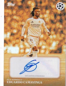 Topps Simplicidad 24/25 Eduardo Camavinga 5/5 REAL MADRID - Picture 1 of 2