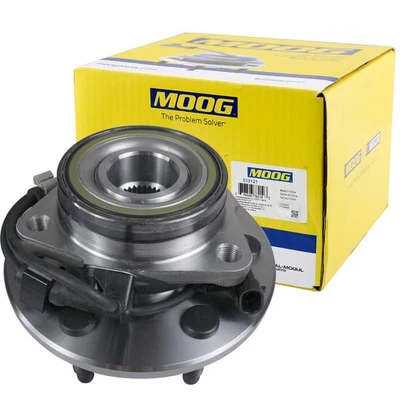 Conjunto de buje y cojinete de rueda delantera MOOG 4x4 para Chevy Silverado GMC Yukon XL Foto 1 de 4