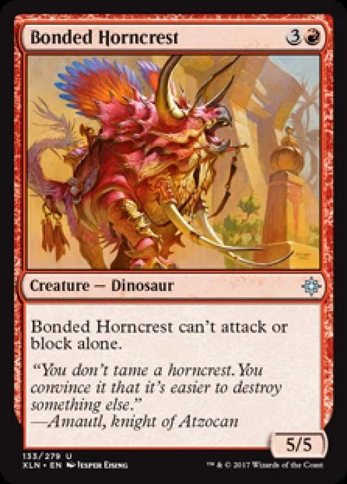 Bonded Horncrest -Foil Light Play MTG Ixalan - Image 1 of 1