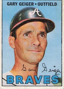 1967 Topps #566 Gary Geiger, VG (corners) - Picture 1 of 2