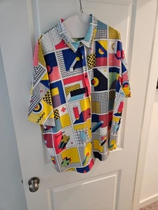CAMISA HOMBRE MANGA CORTA ESTILO RETRO AÑOS 80, TALLA XXL, VER FOTOS - Imagen 1 de 24