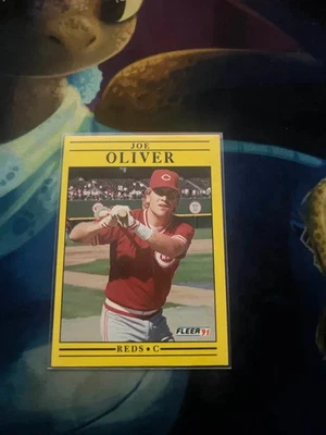 1991 Fleer - Joe Oliver #75 - Image 1 of 2