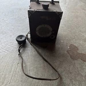 Antikes Western Electric West Penn Railroad Call Box Telefon RAR! - Bild 1 von 10
