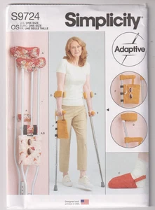 9724 SIMPLICITY Adaptive - Crutch PADS BAGS & Toe COVER - Imagen 1 de 2