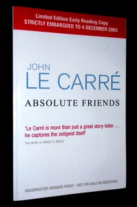 Ltd Ed Uncorrected Proof - John Le Carre - Absolute Friends (2004-1st) Thriller - Picture 1 of 8