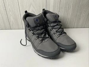 Columbia Men's Signal Peak Mid Waterproof Hiking Boots Size 11.5 WIDE - Gray - Picture 1 of 8