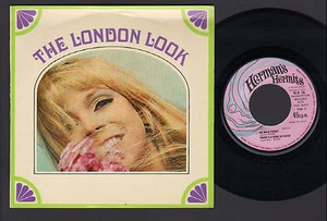 7" HERMAN'S HERMITS THE LONDON LOOK EP PROMOTIONAL RECORD ITALY GRAFIKEN DOTTI  - Bild 1 von 1