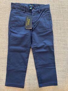 NEU mit Etikett - Polo Ralph Lauren marineblaue Hose (Größe 3/3T)