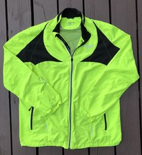 brooks running jacket mens green