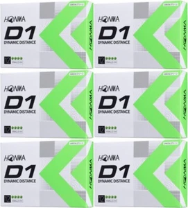 HONMA Golf D1 2022 Golf Ball Green BT2201 6 dozen Set - Picture 1 of 2