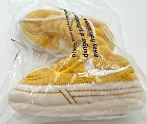 Devin Booker Nike Phoenix Suns Mini Gold Rearview Mirror Fuzzy Hanging Shoes - Picture 1 of 4