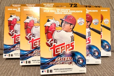 2018 Topps Update factory sealed (1) hanger box Ohtani Acuna Soto loaded rookie? - Image 1 of 3