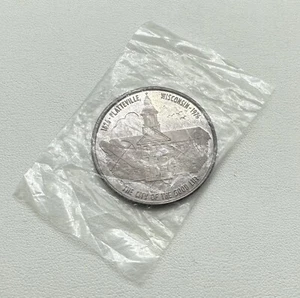 1976 RARE 999 Silver Platteville WI Sesquicentennial 150 Year Commemorative Coin - Picture 1 of 10