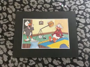 Vintage , Walt Disney , Art Print , 1970s DONALD DUCK SCROOGE McDUCK - Picture 1 of 3