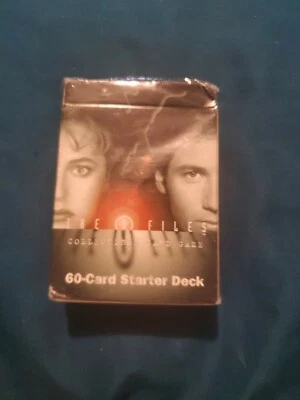 NEW Sealed 1996 THE X-FILES COLLECTIBLE CARD GAME 60 CARD STARTER DECK - Image 1 of 3