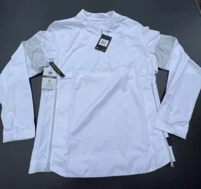 Chaqueta Dallas Cowboys Nike NFL100 Platino Entrenadores Laterales Media Cremallera Talla S Nueva Foto 1 de 4