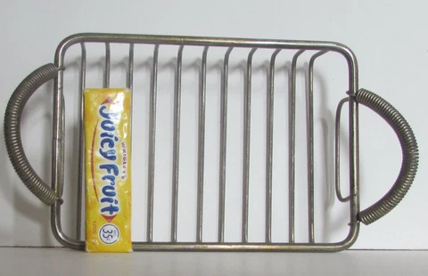 AUTHENTIC OLD DENVER HOTEL ANTIQUE NICKLE PLATED BRASS BATHTUB SOAP HOLDER  SD7 Cover