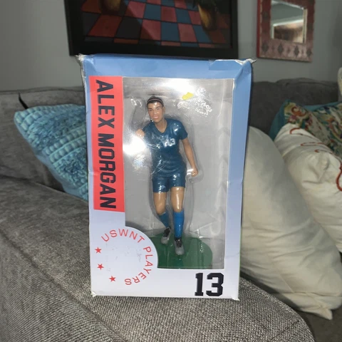 CultureFly USNWT Alex Morgan #13 6.5" Collectible Action Figure Soccer World Cup Cover