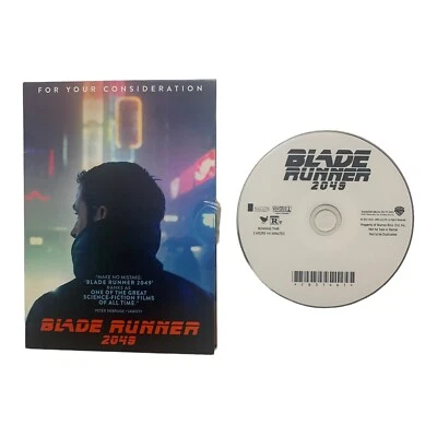 Blade Runner 2049 FYC DVD For Your Consideration Award Screener Gosling Ford - Image 1 of 4