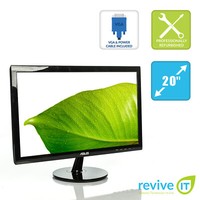 Asus Vs197 19 Pantalla Ancha 1366x768 Led Retroiluminada Lcd Monitor Dvi Vga Grado B Ebay