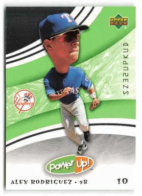 2004 Upper Deck Power Up #83 Alex Rodriguez New York Yankees - Image 1 of 2