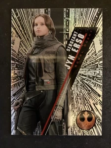 STAR WARS 2016 TOPPS HIGH TEK BASE SW-9 SERGEANT JYN ERSO FORM 1 PATTERN 3 - Picture 1 of 2