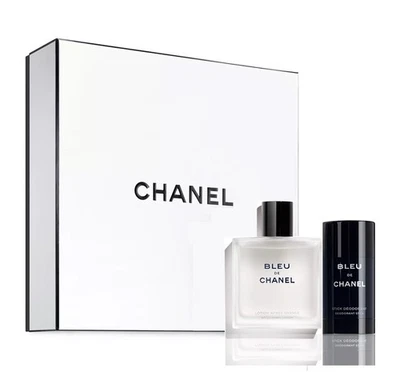Chanel Bleu 3.4 oz After Shave and 2.oz / 75 ml Deodorant Stick Gift Set - image 1 of 4