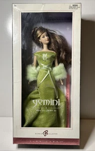 2004 Vintage Collector Pink Label Astrology Gemini Zodiac Barbie With Box / Card - Bild 1 von 7
