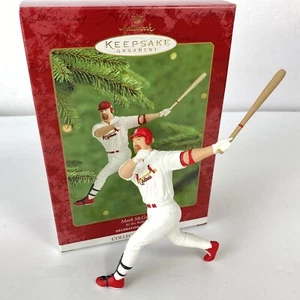 Mark McGwire Cardinals Baseball MLB Hallmark Collectors Christmas Ornament 2000  - Picture 1 of 7