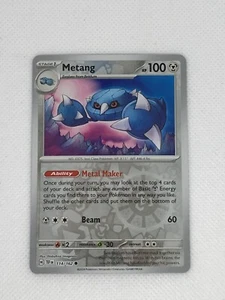 Metang 114/162 Reverse Holo Temporal Forces - Picture 1 of 1
