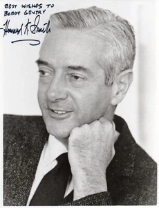 Foto autógrafa S-HOWARD K. SMITH con certificado de autenticidad Newscaster - Imagen 1 de 1